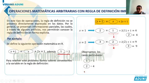 VERANO ADUNI 2022 | Semana 08 | Raz. Matemático S1