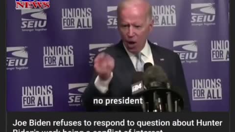 US: Why is your son getting millions in Ukraine? Biden: Mind your damn business.