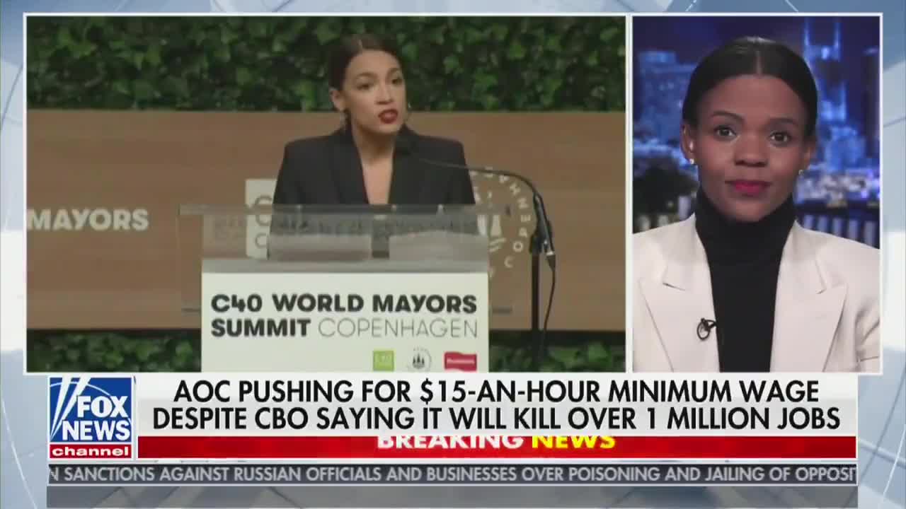 Rep AOC Pushing Minimum Wage