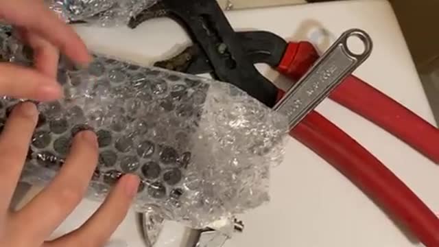 SHE FOUND THAT IN HER TOILET-!