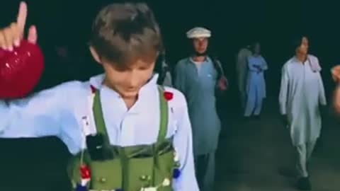 Afghan taliban dance party