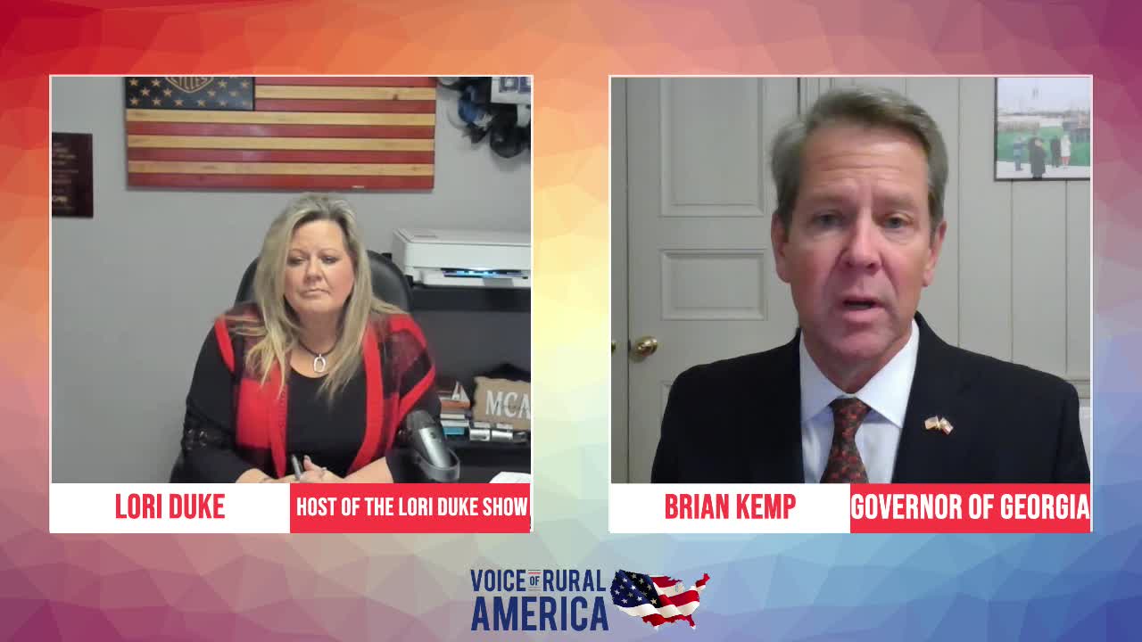 Brian Kemp-Governor of Georgia joins The Lori Duke Show!