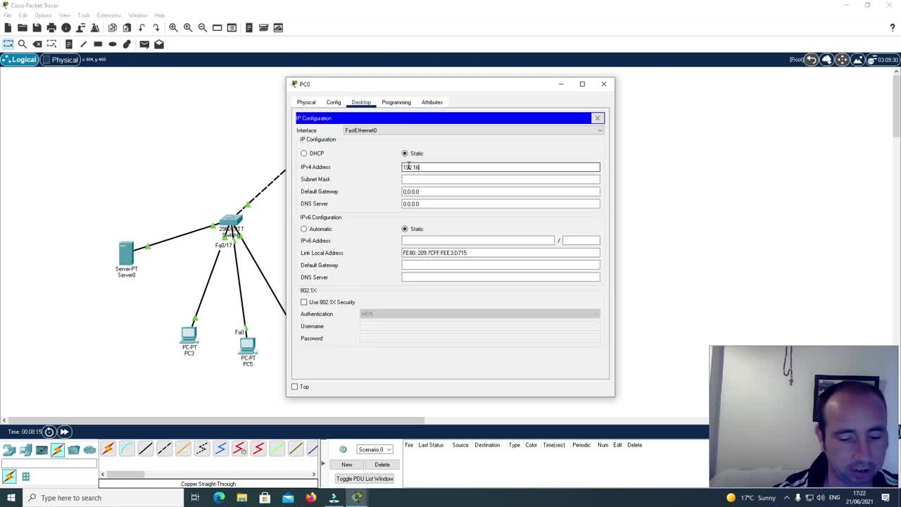 Connecting two different networks together in different buildings