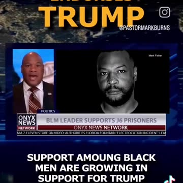 BLM leader even endorses Trump!! That's Great!
