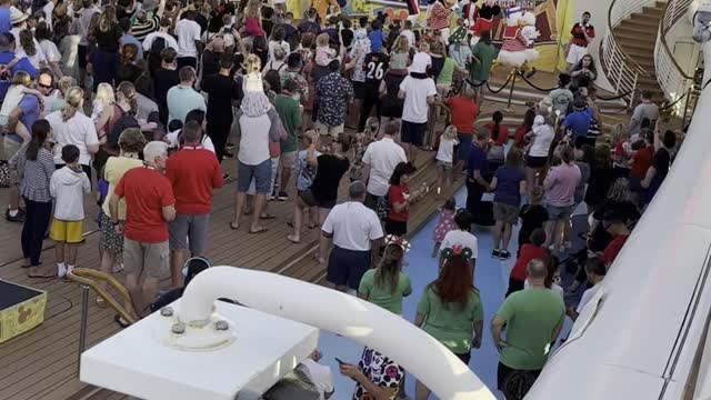 Sail Away Party on the Disney Fantasy November 12th 2022