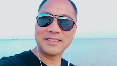 20180808 与国内来的女朋友海边兜风