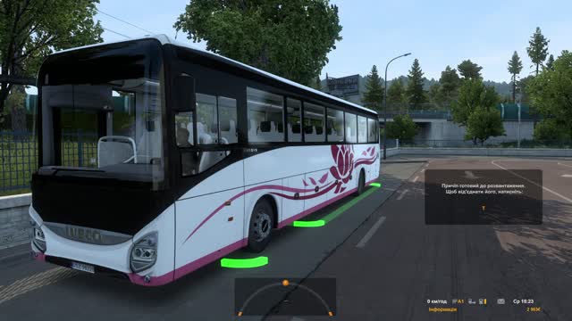 ETS2, Pomezania, Iveco Evedys, Pielica - Malbork Piaski