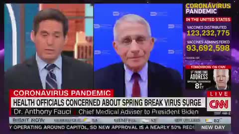 Video: Fauci Admits There Is No ‘Science’ Behind Continued Lockdown