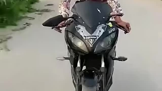 Funny tiktok bike video