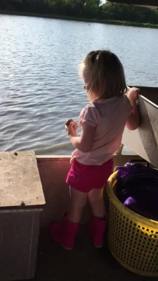 Little Miss Future Crawfishin Farmer