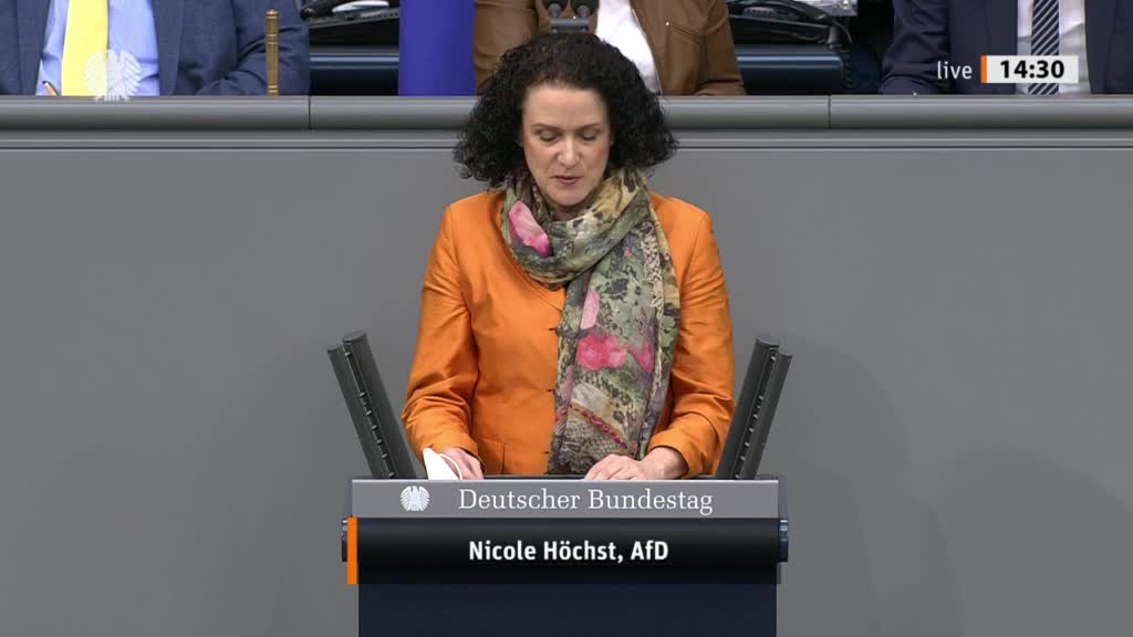 Nicole Höchst Rede vom 07.04.2022 - Hilfe für ukrainische Frauen, Kinder und Jugendliche