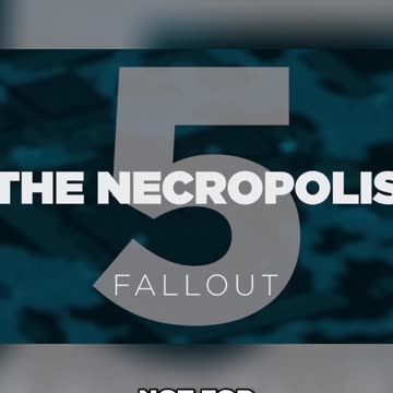 The Horrifying Ghoul City in Fallout's Necropolis | A Terrifying Encounter