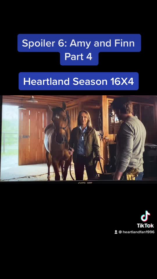 Heartland Season 16X4: Amy and Finn Part 4