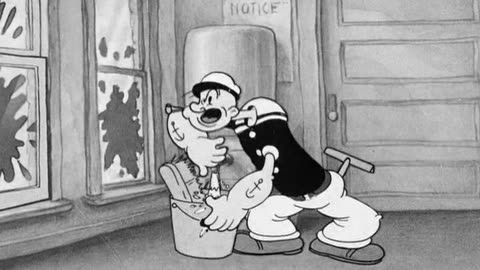 Popeye the Sailor - 1937x01 - The Paneless Window Washer