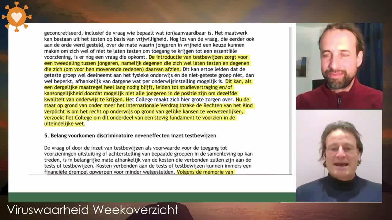 Viruswaarheid Weekoverzicht