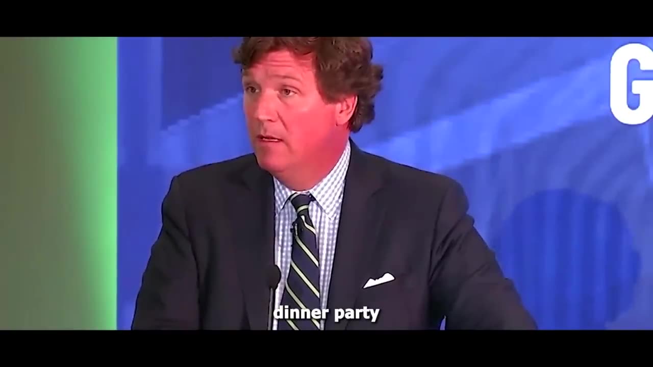 Tucker Carlson does the talking now.