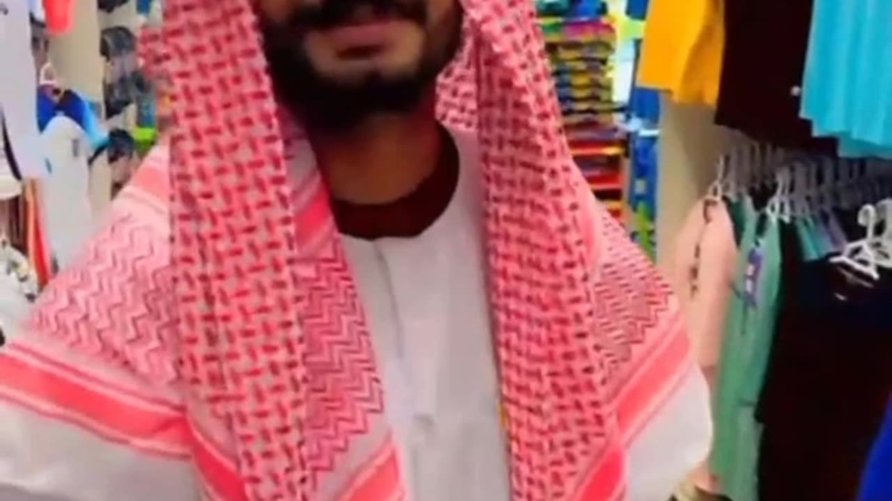 Mall Video With White Suit
