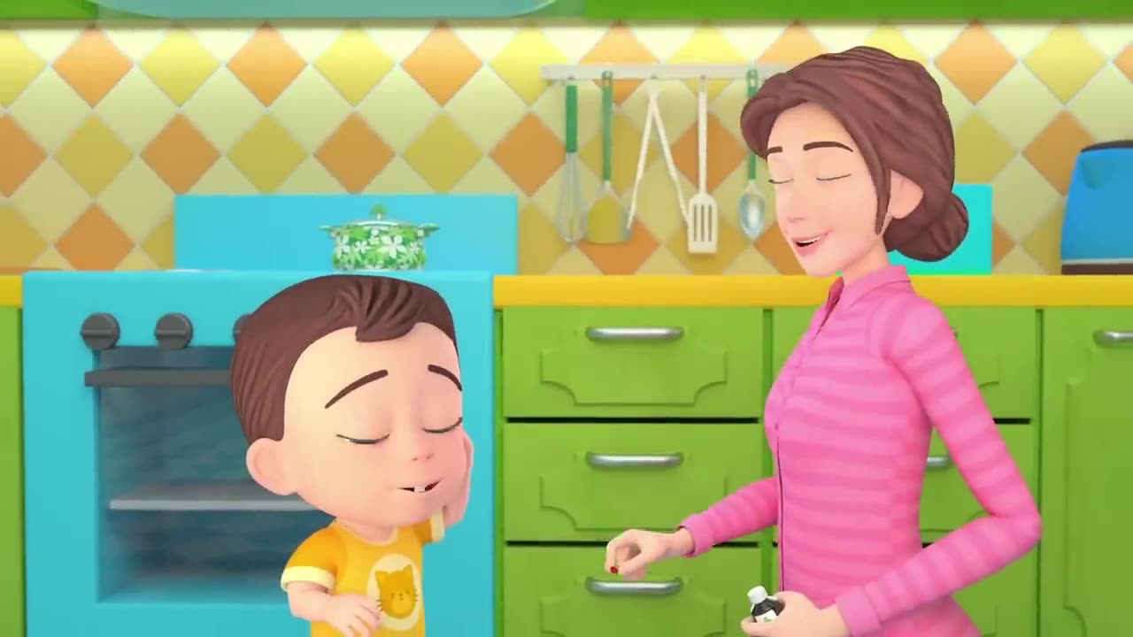 Baby Sick Song _ Pretend Play and other kids songs