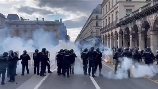 Paris is fight back against vax passports