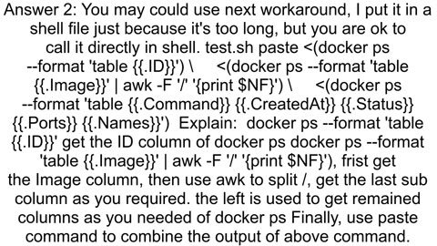 Get the last element of a docker image path using Go templates