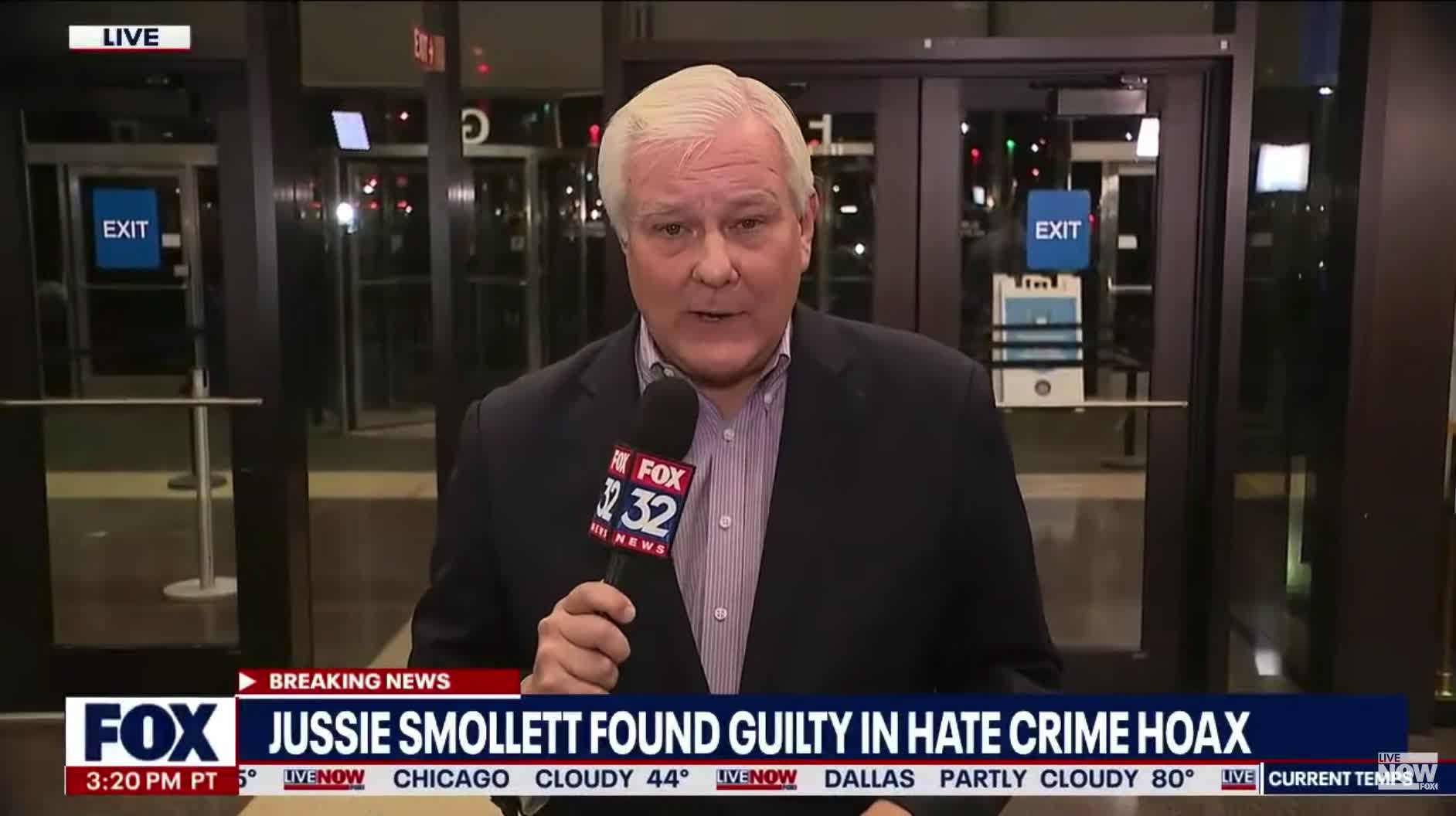 Jussie Smollett has been found guilty on five of six counts in his hate hoax trial.