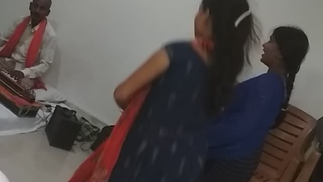 Indian dancing Bihar