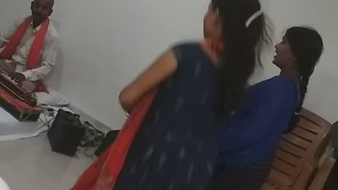 Indian dancing Bihar