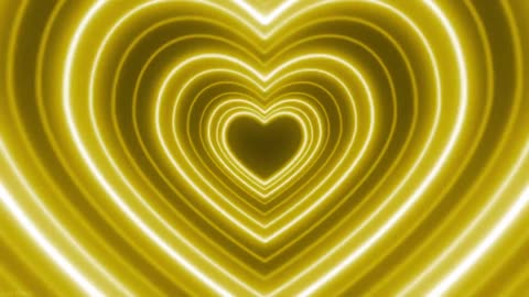 573. Lovely Yellow Heart 💛Cute Sunny Heart Background