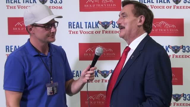 Interview with Mike Lindell at Bards Fest 2021