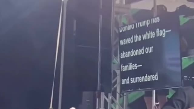 Biden reading teleprompter
