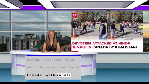 Khalistani extremists thrash devotees at Canada's Hindu temple, Trudeau reacts