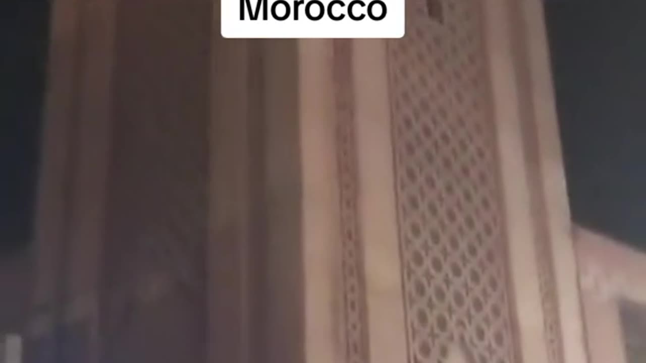 An Earthquake struck in Moroco 9 September