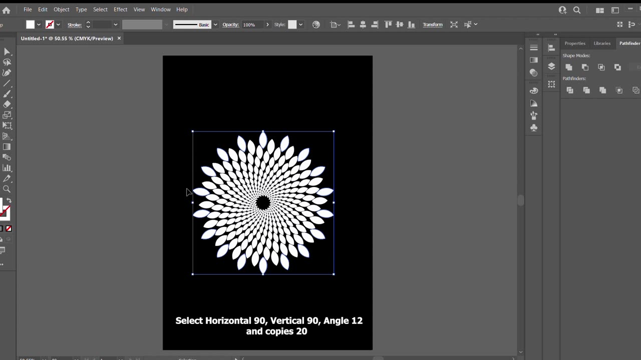 Learn Amazing Mandala Design using adobe Illustrator