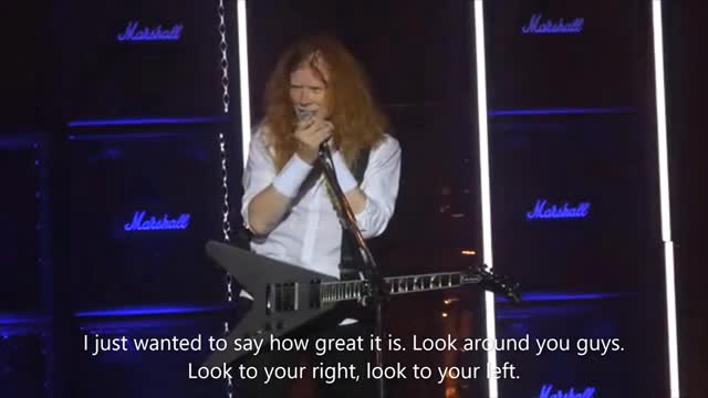 DAVE Mustaine of Megadeth says screw tyranny