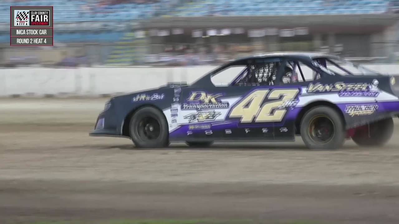 Stock Car Round 2 Heats | Clay County Fair Speedway | 5-21-2023