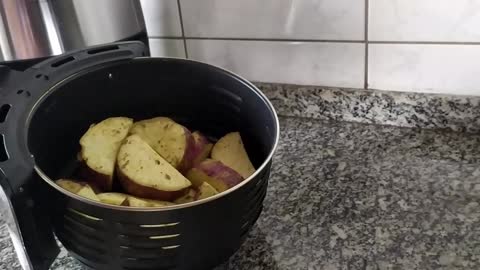 Batata doce na Air Fryer