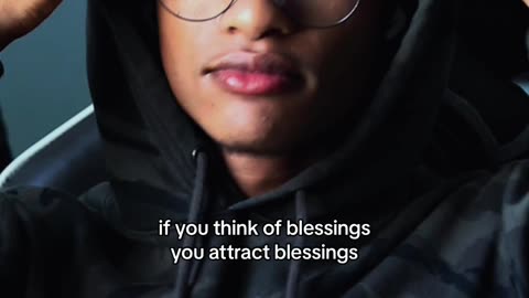 Always cultivate good thoughts!