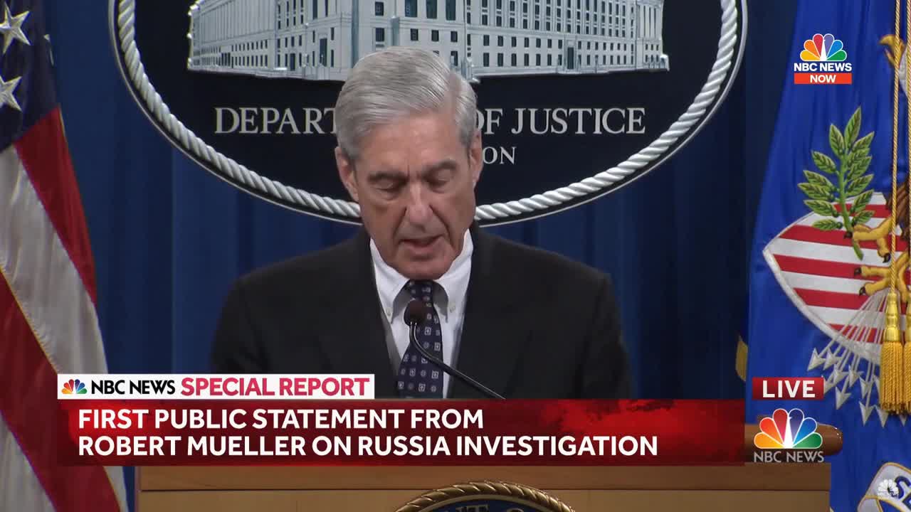 Mueller: DOJ Policy Regarding Charging A Sitting President