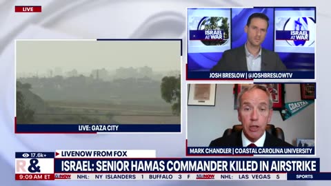 Senior Hamas commander dead in Israel airstrike, Hezbollah attacks