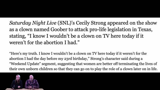 SNL's Cecily Strong attacks Texas heartbeat law