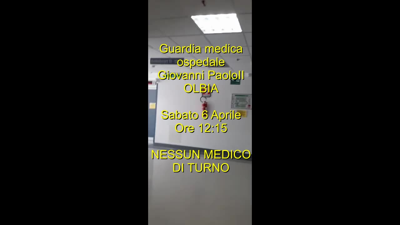 OLBIA - Guardia medica inesistente
