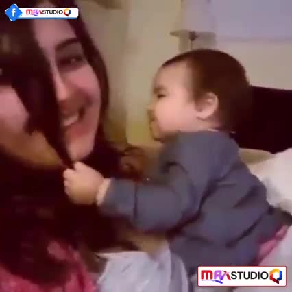 Cute Baby Kissing Mom ёяшщёяшъ Funny And Cutest Interacting Mom With Baby
