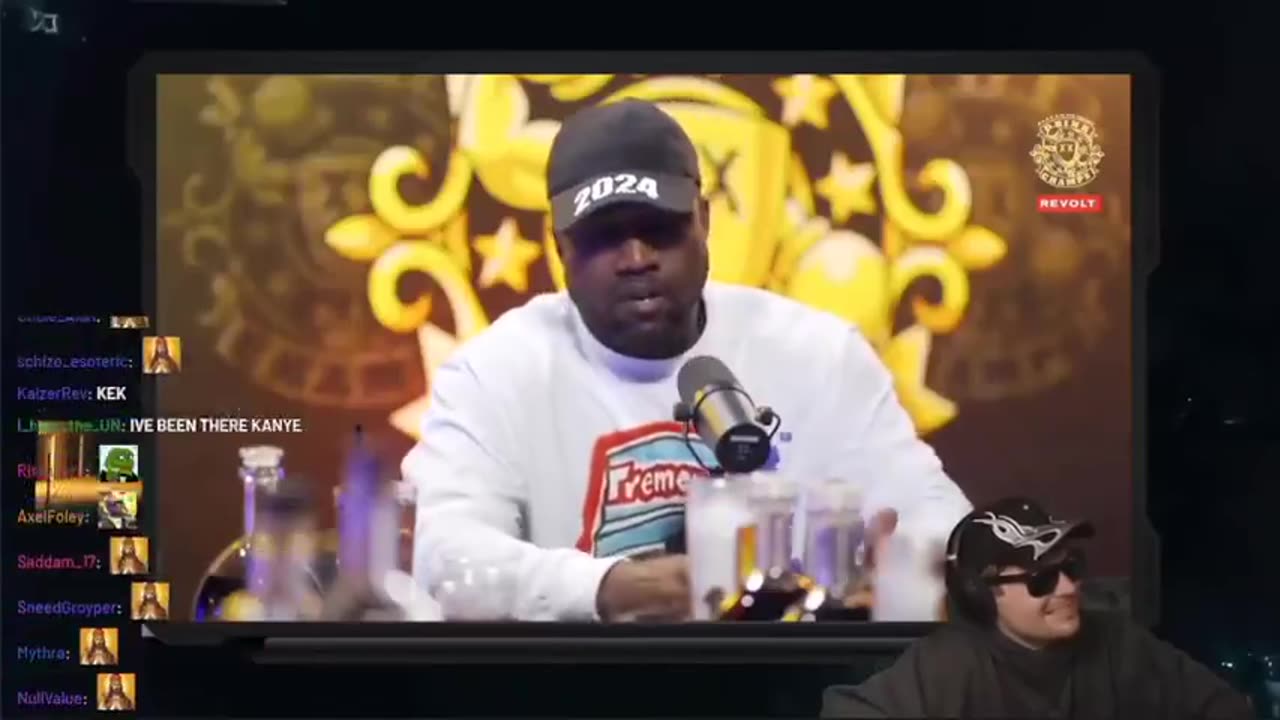 Nick Fuentes reaction to Drink Champs "Kanye West" Ye interview.