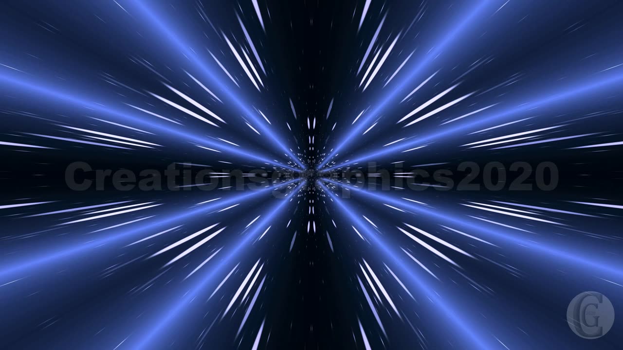 Background abstract graphic animation, effect tunnel 6