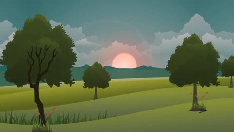 Sunsetting in the morning