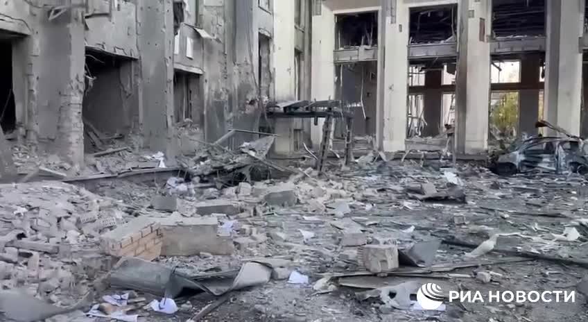 More from Donetsk shelling.