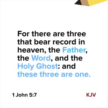 I John 5:7