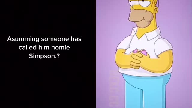 Homer simpsons