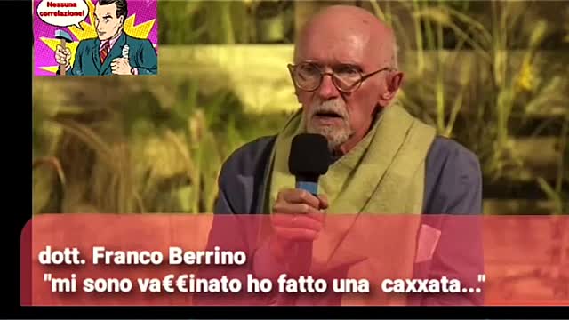 Franco Berrino, mi sono vaccinato, ho fatto una cazzata - Vero Giornale 26.09.2022