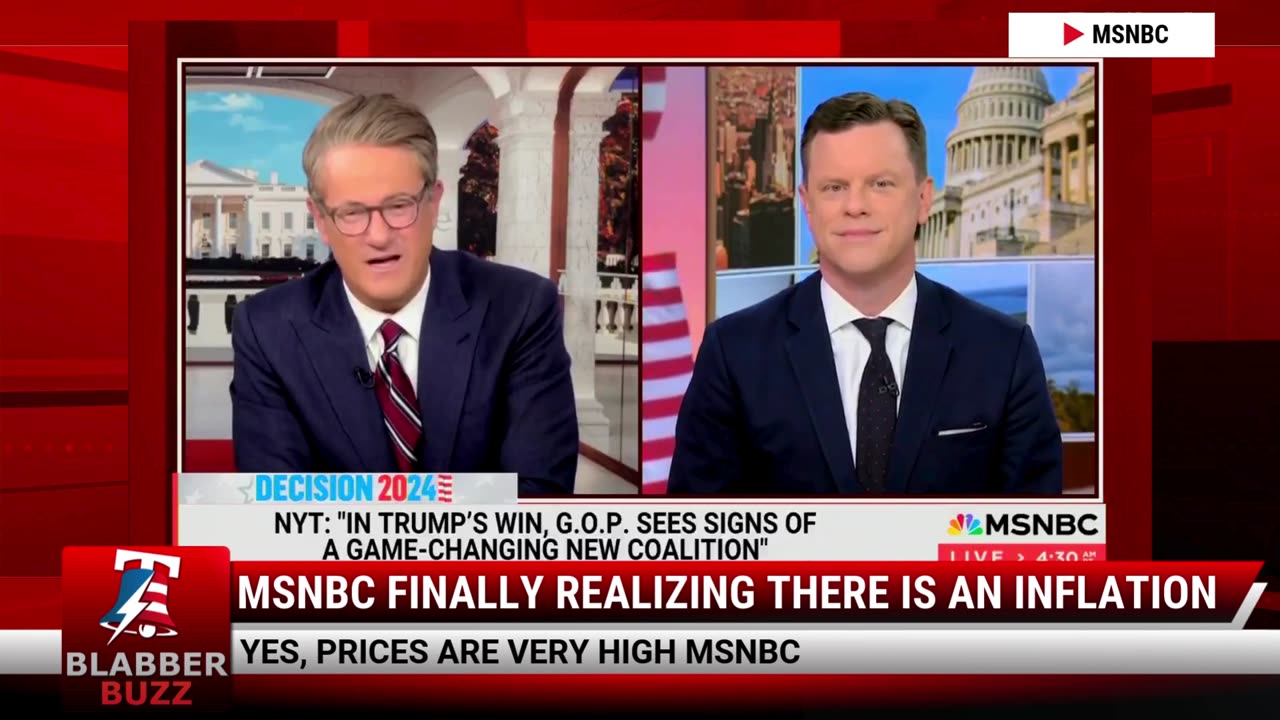 MSNBC Finally Realizing There Is An Inflation